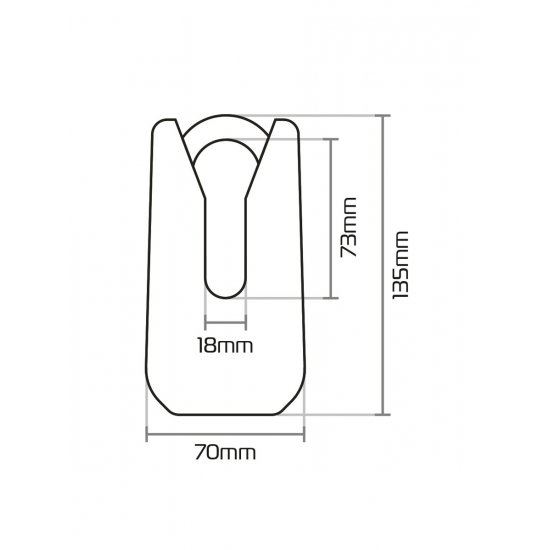 Oxford Monster Disc Lock at JTS Biker Clothing